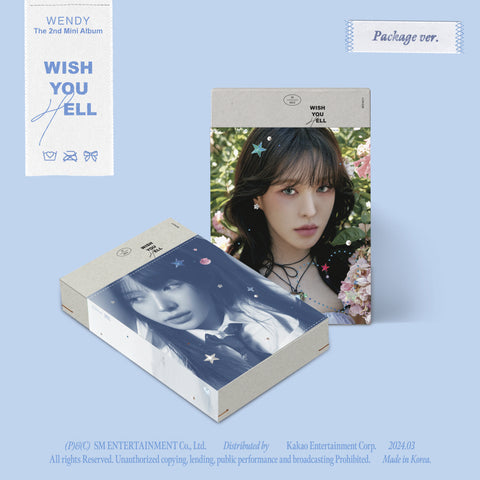 WENDY RED VELVET - 2nd Mini Album Wish You Hell Package version CD