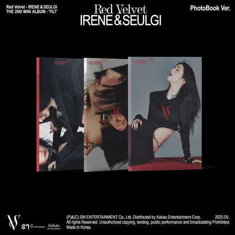 IRENE & SEULGI - 2nd Mini Album TILT [Photo Book Ver.]