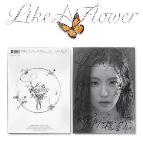 [EXCLUSIVE POB] IRENE - Like A Flower [Photo Book Ver.] Album+Pre-Order Gift