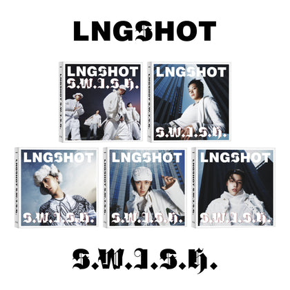 [EXCLUSIVE POB] LNGSHOT - S.W.I.S.H. [Standard Ver.] Album+Pre-Order Gift