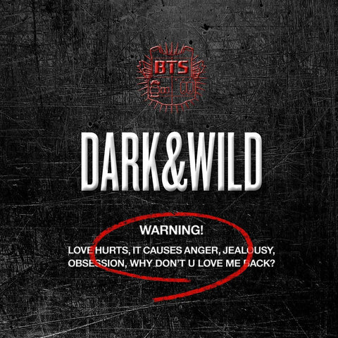 BTS - Vol.1 Dark & Wild CD+Extra Photocards Set