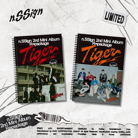 n.SSign - 2nd Mini Album Repackage Tiger