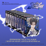 ZEROBASEONE - NEVER SAY NEVER [LENTICULAR KEYRING Ver.] 1ST Full Album