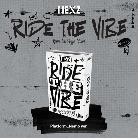[JYP EXCLUSIVE POB] NEXZ - 1st Single Album Ride the Vibe Platform Nemo version