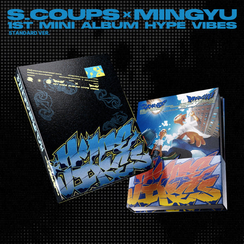 [EXCLUSIVE POB] S.COUPS x MINGYU - HYPE VIBES Album+Pre-Order Gift