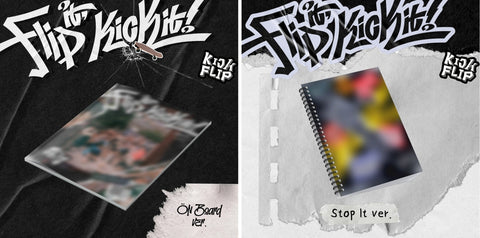 [EXCLUSIVE POB] KickFlip - Flip it, Kick it! Album+Pre-Order Gift