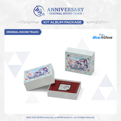 Blue Archive 4.5th Anniversary OST CD Album Package+Folded Poster