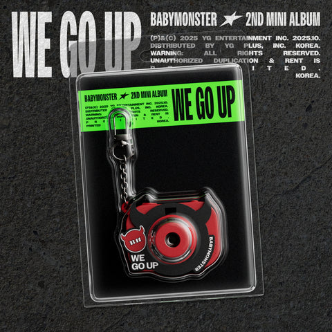 BABYMONSTER - 2nd Mini Album WE GO UP [MINI BEAM KEYRING Ver.]