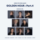 Ateez - 13th Mini Album Golden Hour Part. 4 Digipack Random version CD