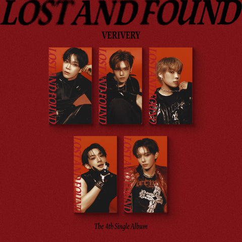 Verivery - 4th Single Album Lost and Found Light Random version CD