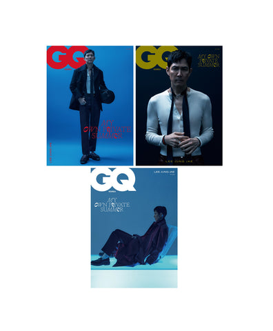 GQ Magazine Korea July 2024 Random Cover Lee Jung Jae