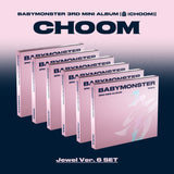 Babymonster - 3rd Mini Album Choom Jewel version CD+Extra Photocards Set