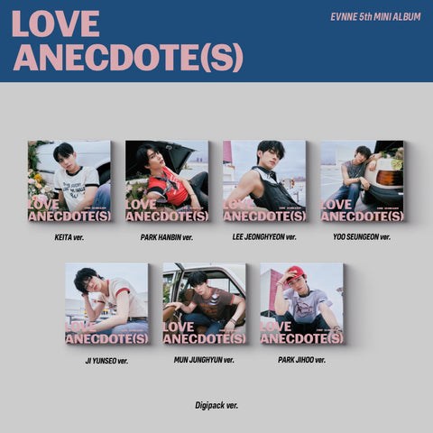 Evnne - 5th Mini Album Love Anecdote(s) Digipack version CD