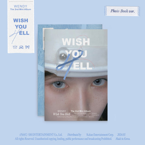 WENDY Red Velvet - 2nd Mini Album Wish You Hell [Photo Book Ver.]