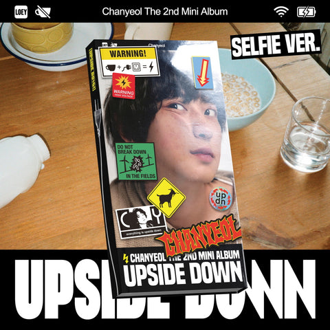 Chanyeol Exo - 2nd Mini Album Upside Down Selfie version Smart Album CD