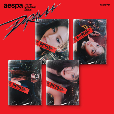 [EXCLUSIVE POB] aespa - 4th Mini Album Drama [GIANT ver.] + Pre-order benefit