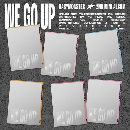 BABYMONSTER - 2nd Mini Album WE GO UP [PATTERN Ver.]