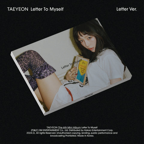 TAEYEON - Letter To Myself [Letter Ver.] Album