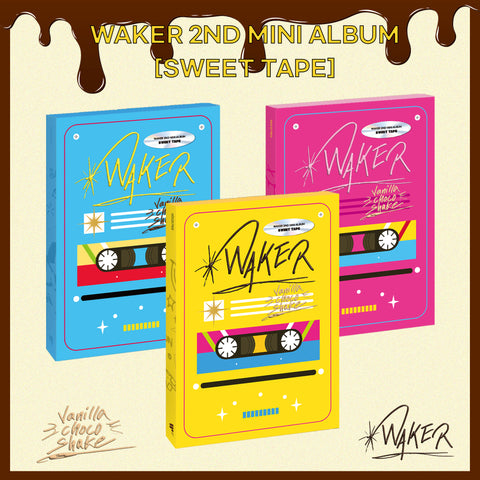 WAKER - 2nd Mini Album Sweet Tape CD