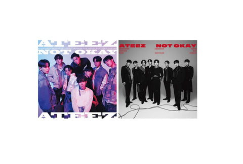 ATEEZ - NOT OKAY CD+Photobook Limited Edition Japan version CD