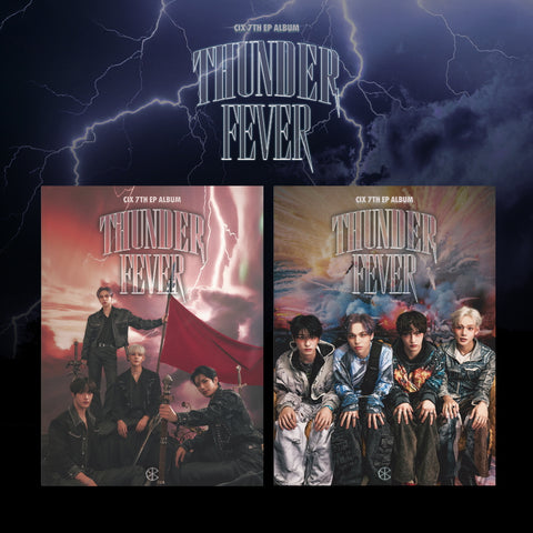 CIX - THUNDER FEVER 7th Mini Album+Folded Poster