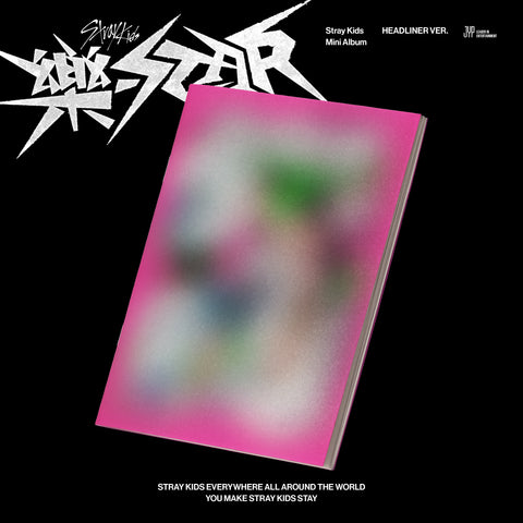 [EXCLUSIVE POB] Stray Kids - 樂-STAR ROCK STAR [HEADLINER VER.] Album+Pre-Order Benefit