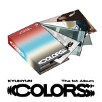 KYUHYUN - COLORS [Color Swatch Book ver.] 1st Album