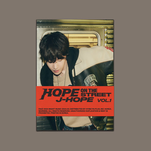 [WEVERSE EXCLUSIVE POB] J-HOPE - HOPE ON THE STREET VOL.1 (WEVERSE ALBUMS VER.)