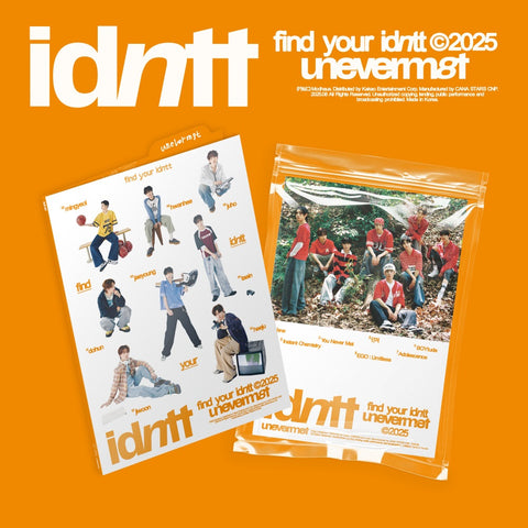 idntt - 1st Mini Album unevermet CD