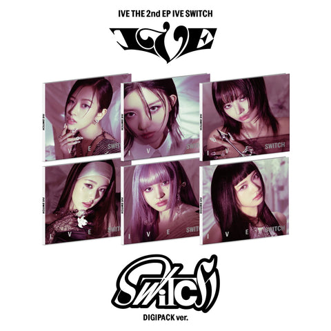 [EXCLUSIVE POB] IVE - 2nd EP Ive Switch Digipak Limited Edition CD+Pre-Order Benefit