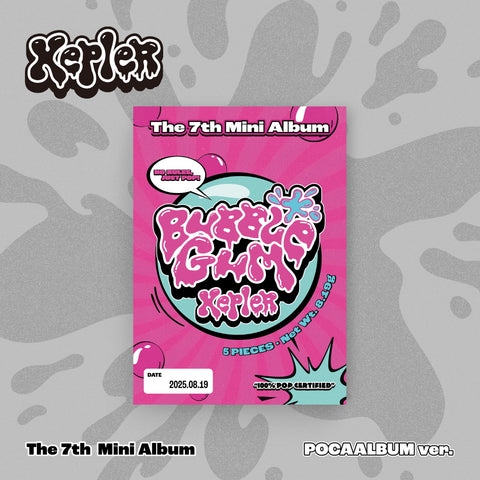 Kep1er - 7th Mini Album BUBBLE GUM [POCAALBUM ver.]