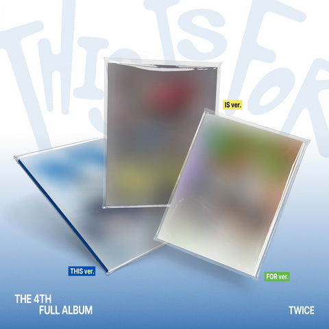TWICE - THIS IS FOR Album+Pre-Order Gift+Folded Poster