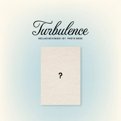 HEEJAE SEVENUS - 1st Photobook Turbulence