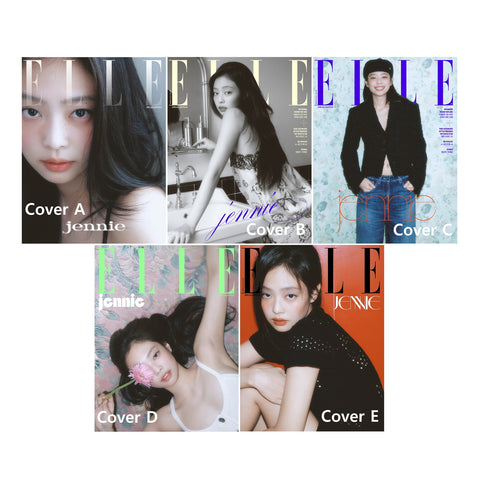 ELLE  Magazine Korea Special Edition August 2025 JENNIE BLACKPINK [Random ver.]