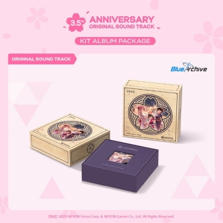 Blue Archive 3.5th Anniversary Original Sound Track Kit Album Package