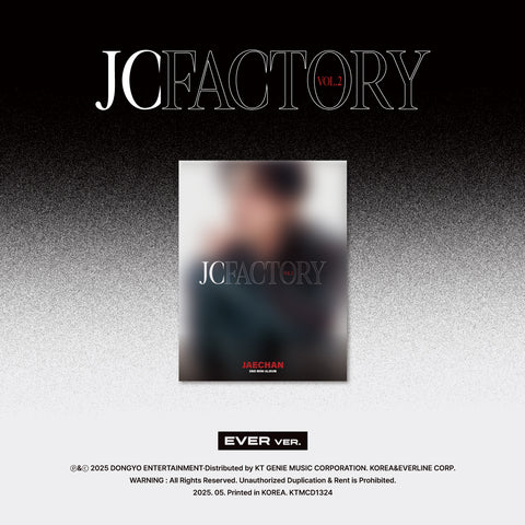 JAECHAN - 2nd Mini Album JCFACTORY vol.2 [EVER ver.]
