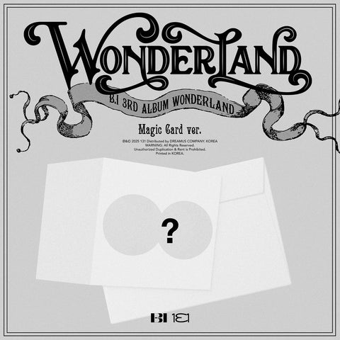 B.I - Vol.3 WONDERLAND[Magic card Ver.] CD