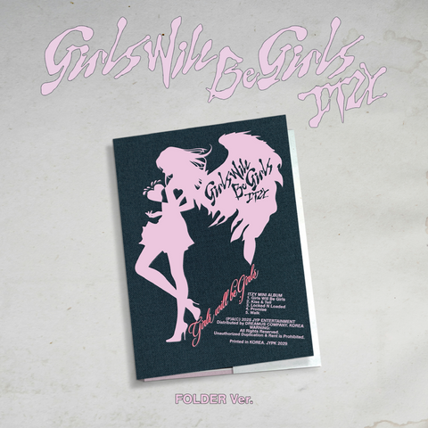ITZY - Girls Will Be Girls [Folder Ver.] Album+Pre-Order Gift