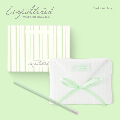 Wonpil - 1st Mini Album Unpiltered Book Pouch version