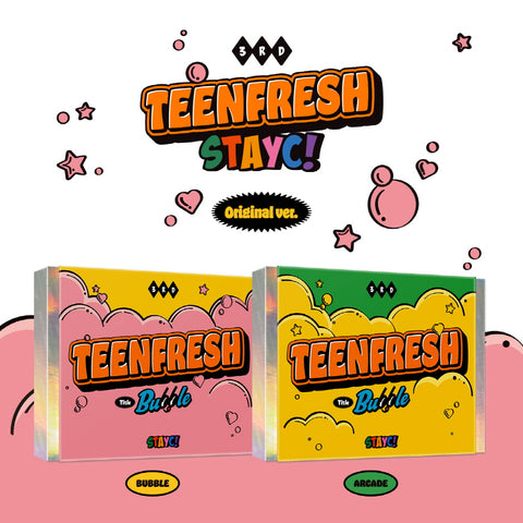 STAYC - TEENFRESH (3rd Mini Album) CD+Folded Poster