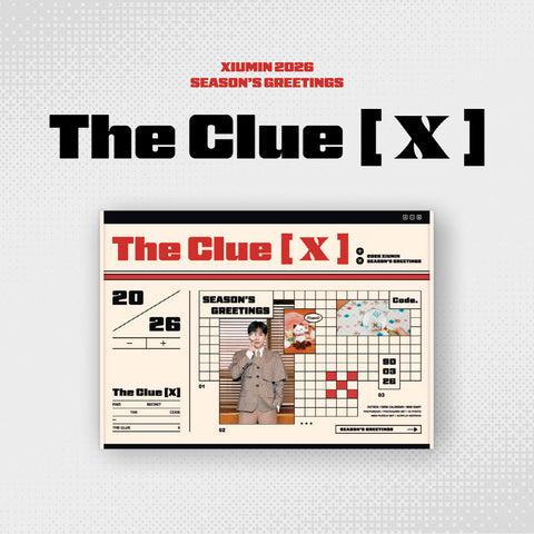 XIUMIN 2026 SEASON’S GREETINGS The Clue [X] + Pre-Order Gift