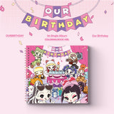 OURBIRTHDAY - 1st Single Album Our Birthday <COLORING BOOK VER> CD
