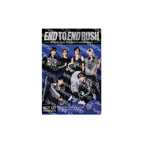 [Pre-Order Benefit] 2026 SM Artist Season's Greetings : NCT 127 - End to End Rush+Pre-Order Gift
