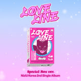 NiziU - Korea 2nd Single Album Love Line Special Box version CD+Pre-Order Gift