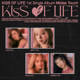 KISS OF LIFE - 1st Single Album Midas Touch Jewel Case version CD