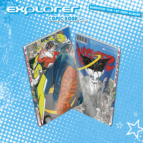 Eunhyuk - 1st Mini Album Explorer Comic Book version CD