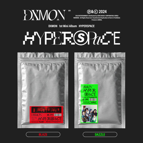 DXMON - 1st Mini Album HYPERSPACE