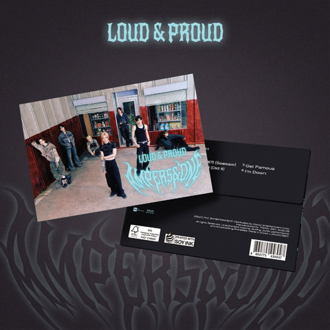 Ampers&One - 3rd Mini Album Loud & Proud Postcard version CD