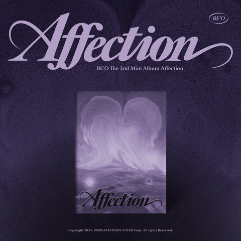BE'O - 2nd Mini Album Affection Box version