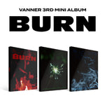 VANNER - 3rd Mini Album Burn CD+Pre-Order Gift